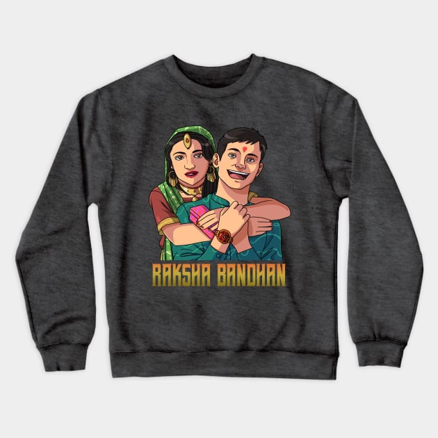 Raksha Bandhan Crewneck Sweatshirt by Noseking